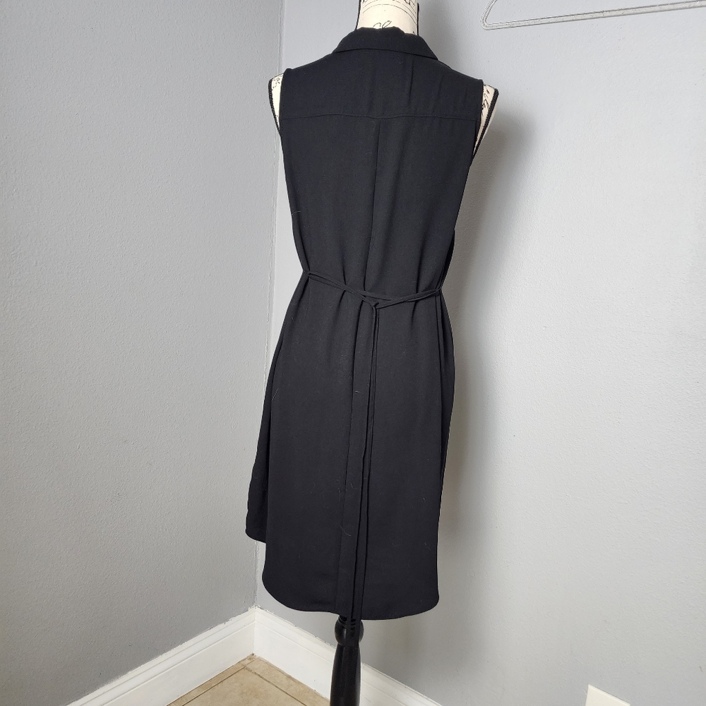 Apt.9 black button down dress, size 10 - Picture 4 of 6